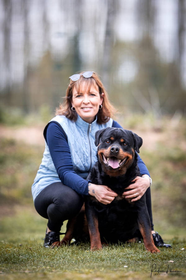 Stéphonie Rouillon Fami's dog